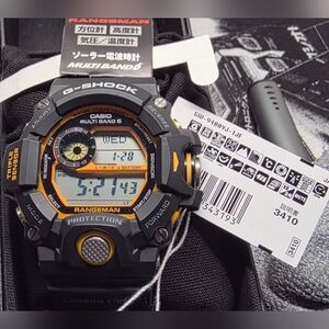 Casio G-Shock Rangeman Black and Yellow Watch GW9400YJ